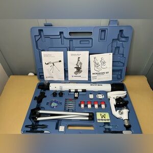 Meade Telescope and Microscope Kit w/ Original Case Excellent Condition! RARE!